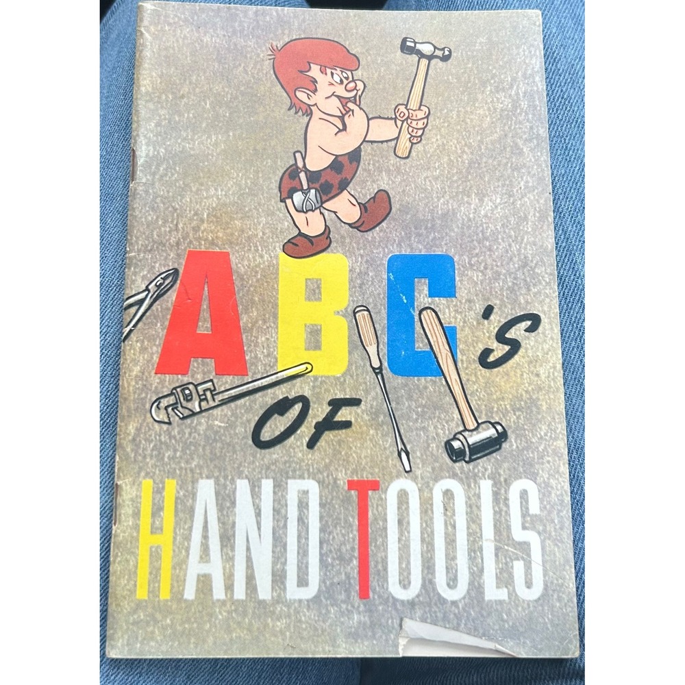 Vintage General Motors ABC Hand Tools Booklet Primitive Pete 1945 GM Walt Disney